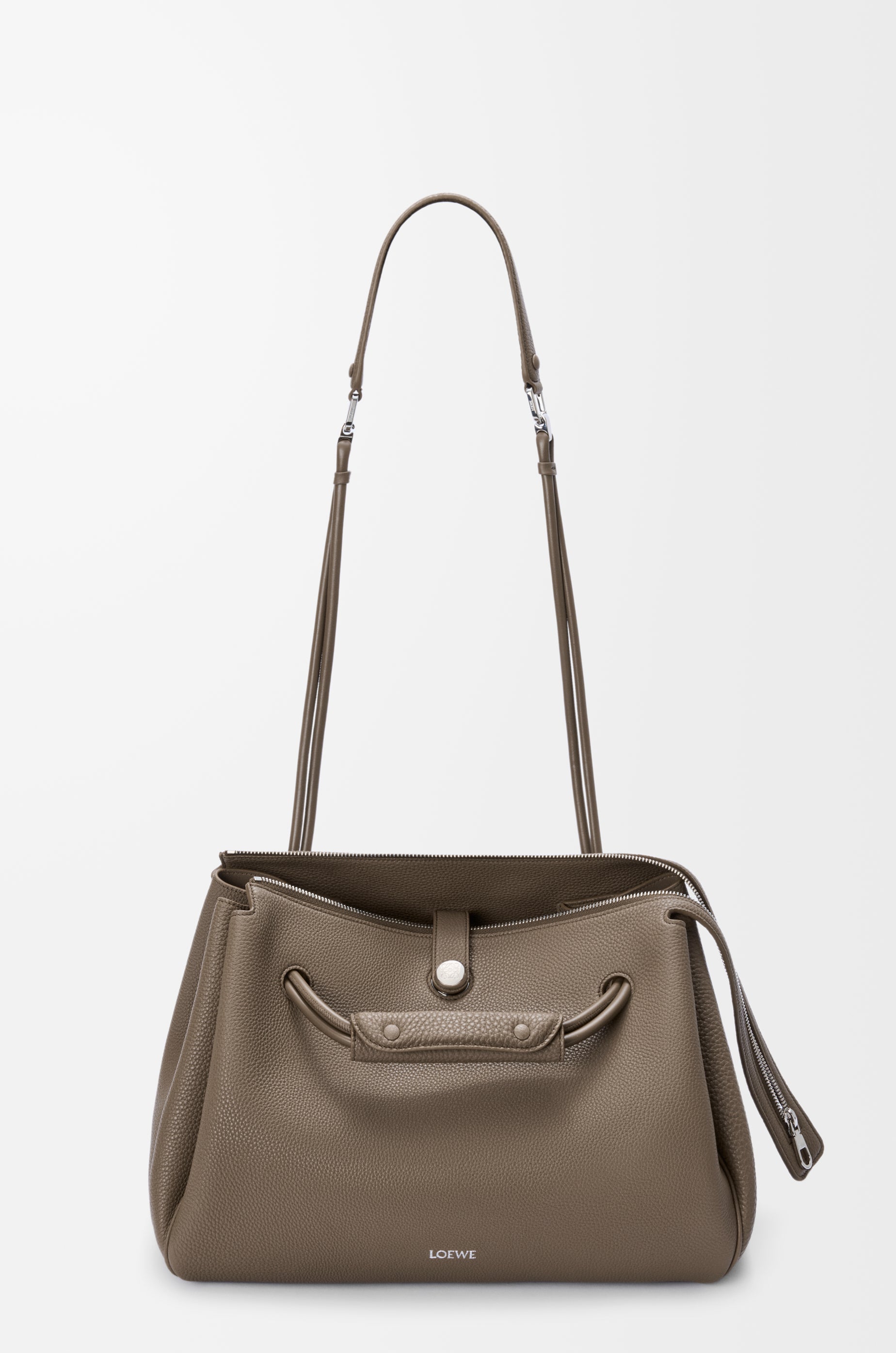 Loewe Large Madrid bag in supple grained calfskin