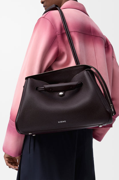 Loewe Large Madrid bag in supple grained calfskin