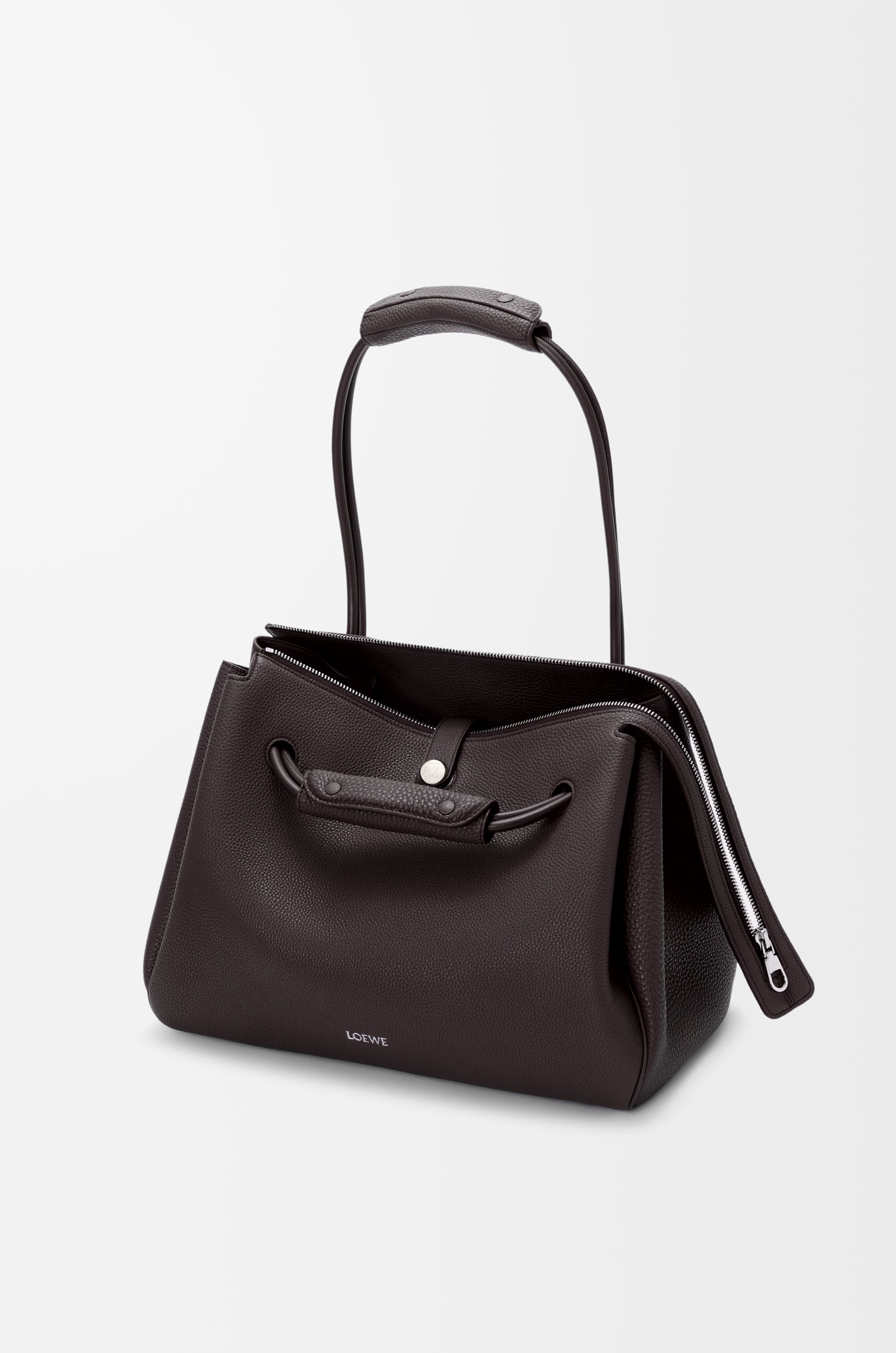 Loewe Large Madrid bag in supple grained calfskin