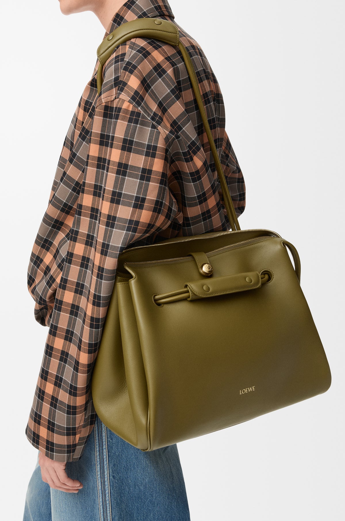 Loewe Large Madrid bag in supple calfskin