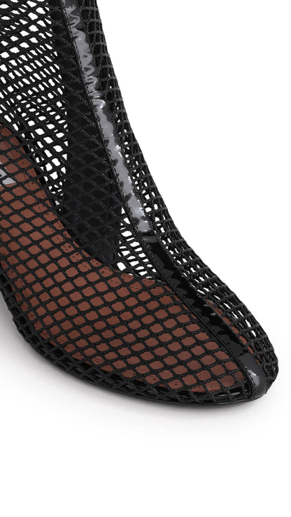 Alaïa Boots 55 In Fishnet