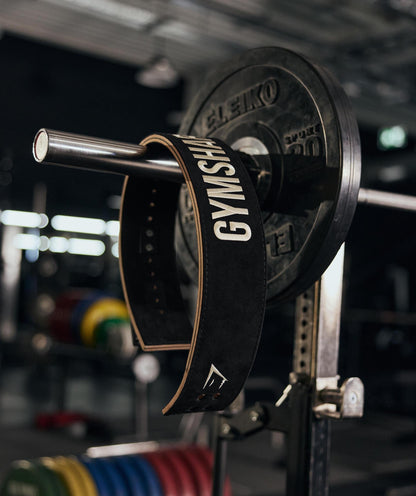 Gymshark Lever Lifting Belt Black