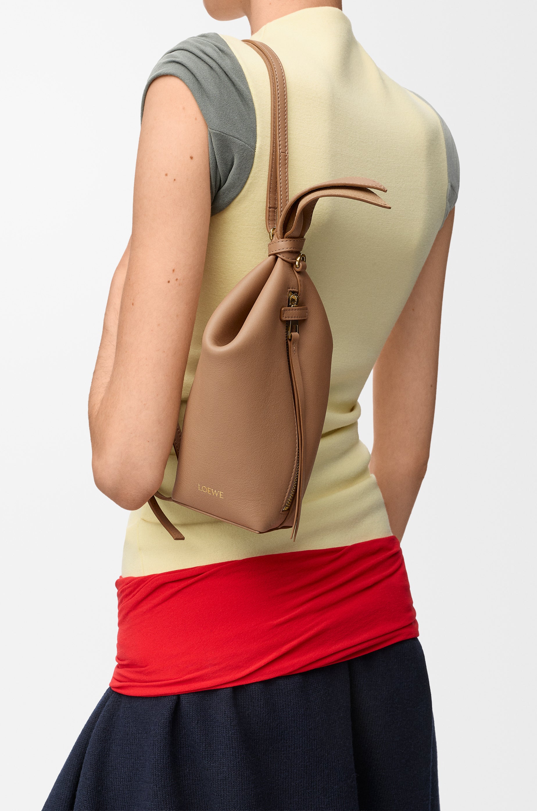 Loewe Scarf backpack in smooth calfskin