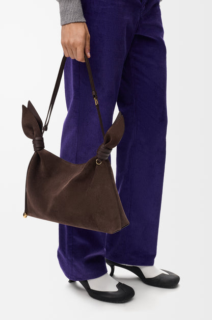 Loewe Medium Scarf bag in suede