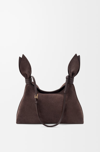 Loewe Medium Scarf bag in suede