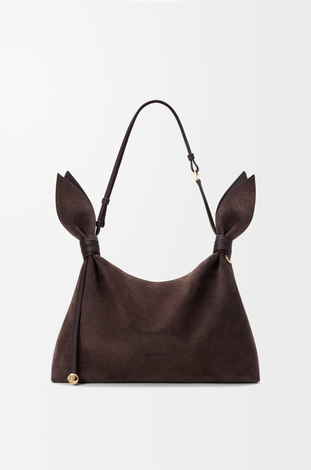 Loewe Medium Scarf bag in suede