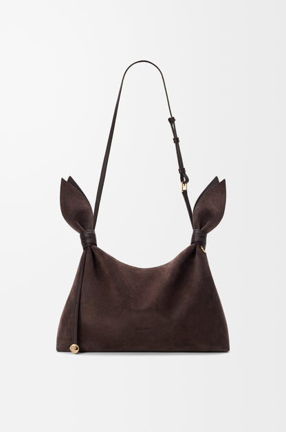 Loewe Medium Scarf bag in suede