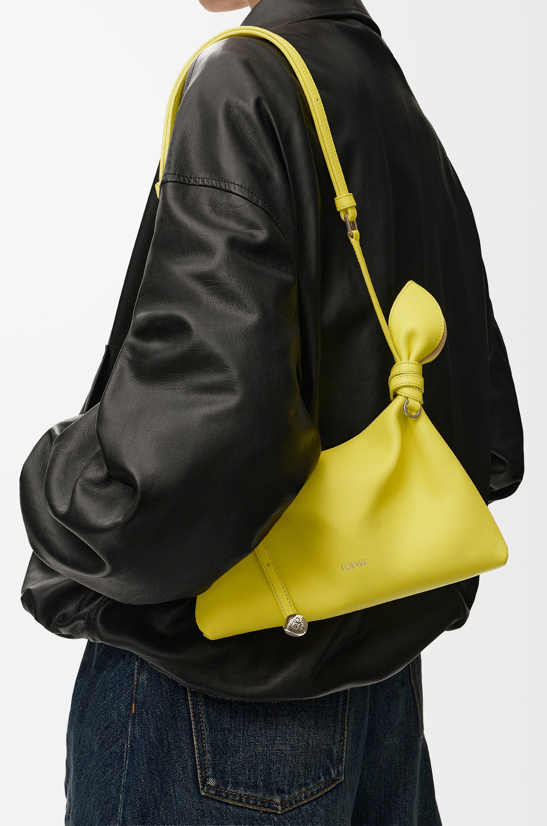 Loewe Mini Scarf bag in smooth calfskin