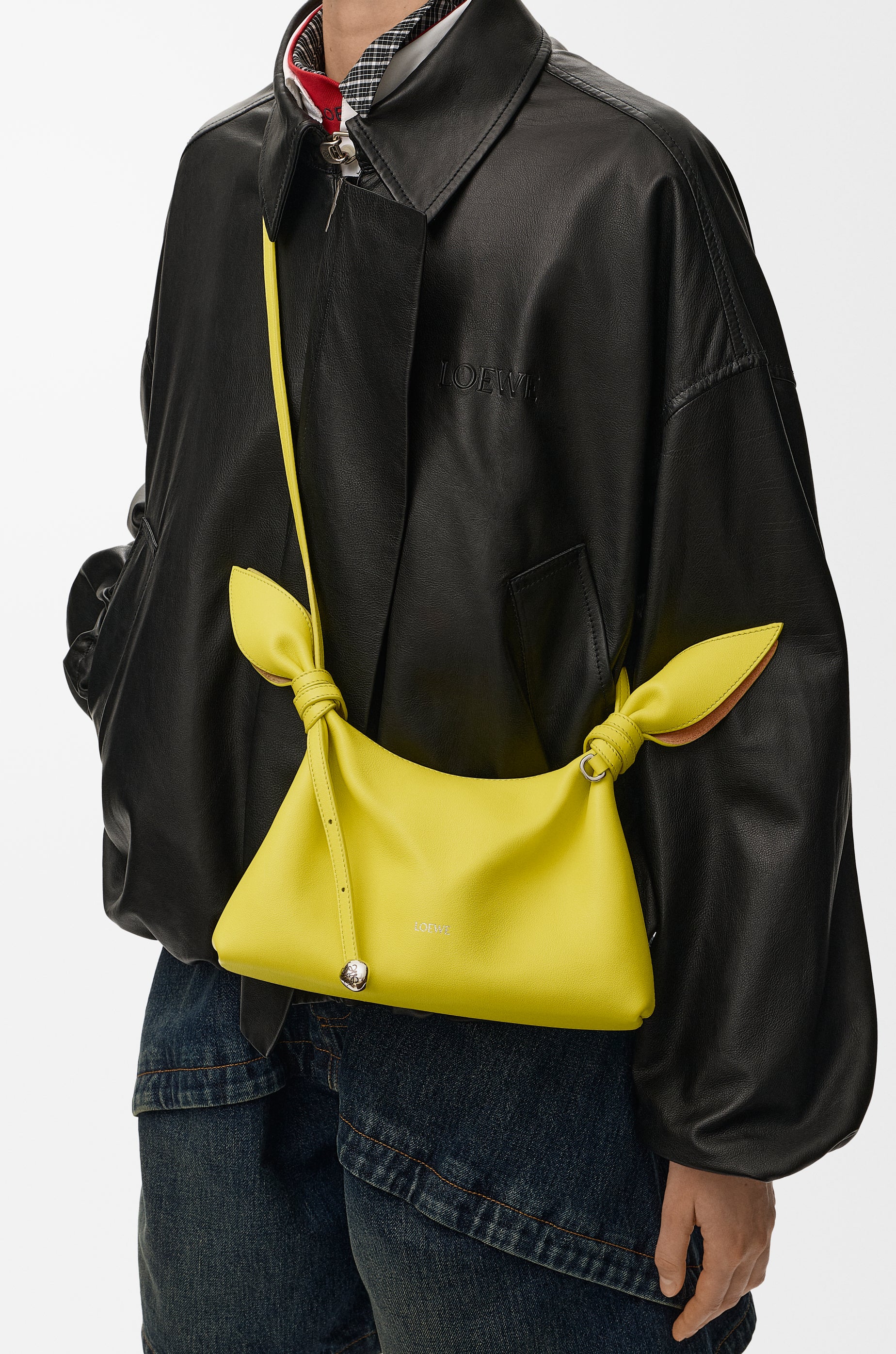 Loewe Mini Scarf bag in smooth calfskin
