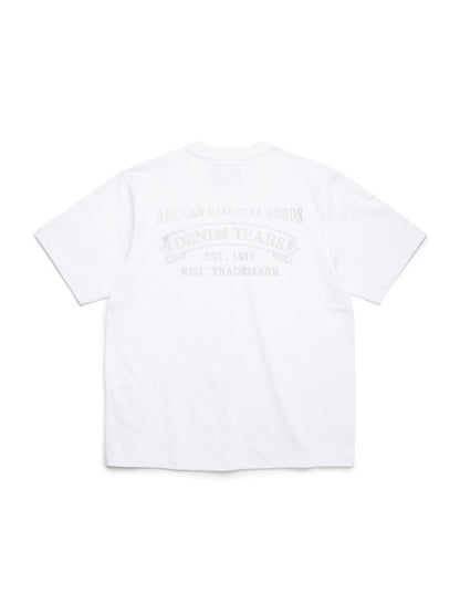 Denim Tears ADG Banner Tee White