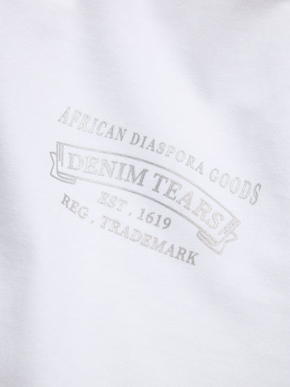 Denim Tears ADG Banner Tee White