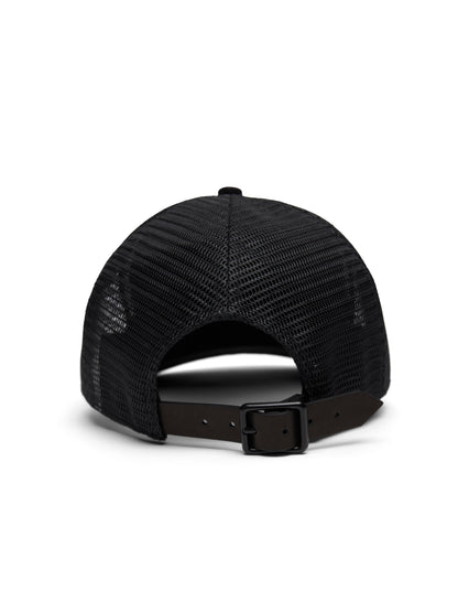 Denim Tears DT Stamp Pattern Trucker Hat Black