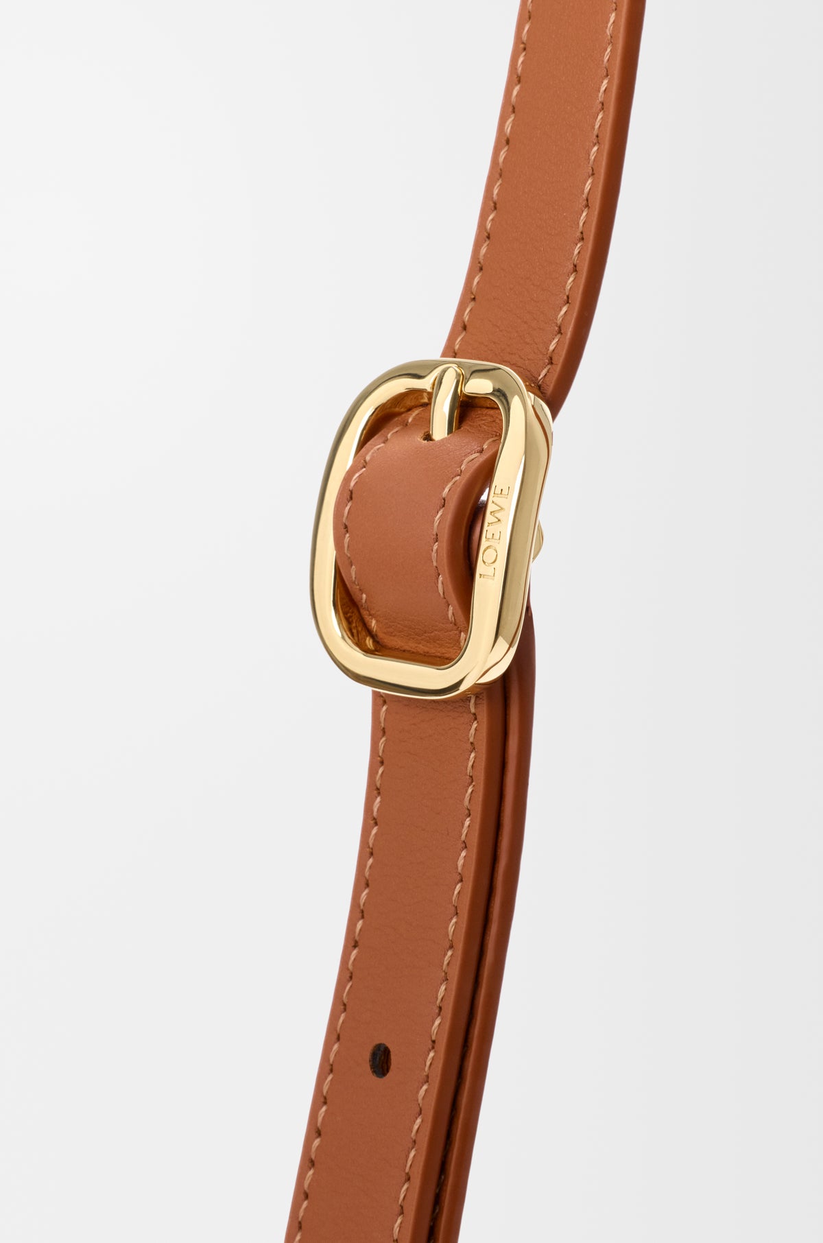 Loewe Medium Pescador bag in raffia and calfskin