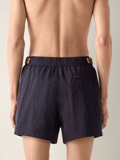 Zegna Zegna 232 Road Brand Mark Rio Swim Trunks