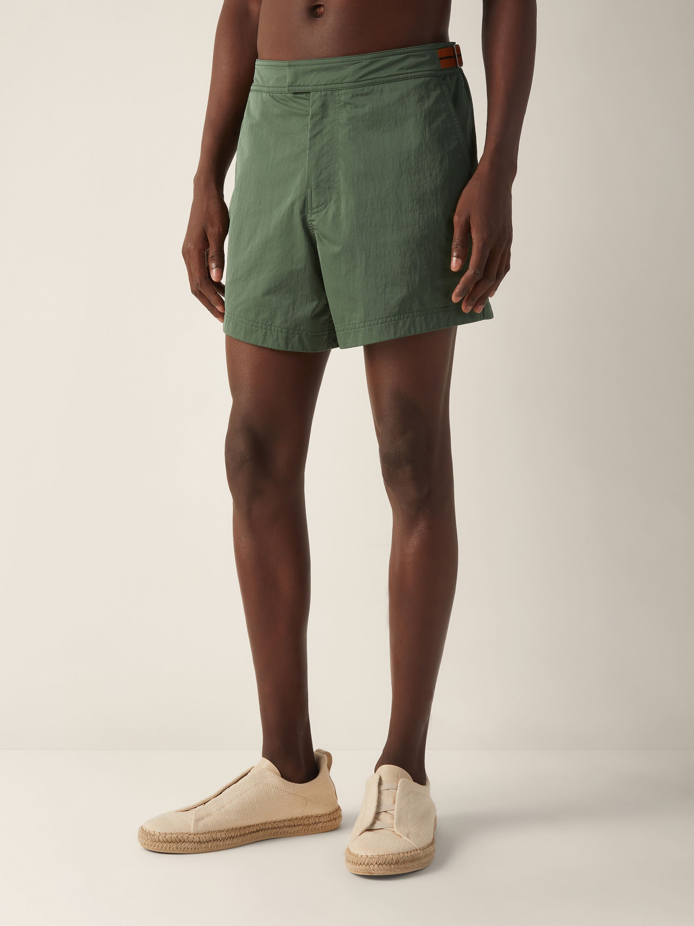 Zegna Zegna 232 Road Brand Mark Rio Swim Trunks