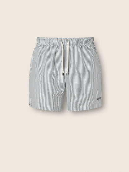 Zegna Striped Swim Trunks