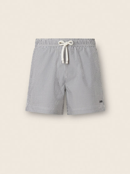 Zegna Striped Swim Trunks
