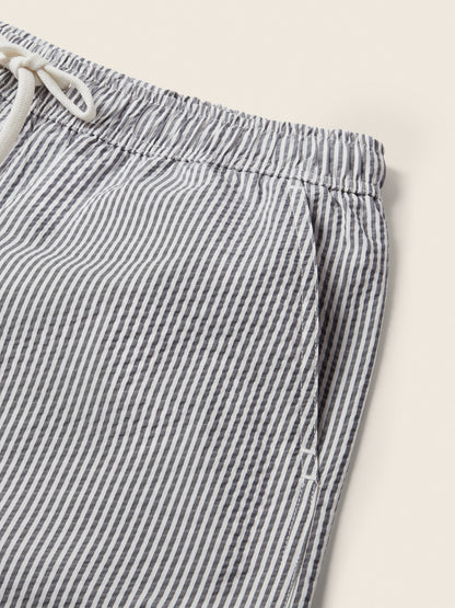 Zegna Striped Swim Trunks