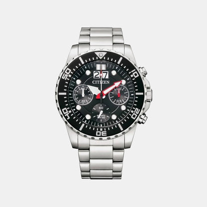 Citizen Men Quartz Black Dial Chronograph Stainless Steel Ai7000-83E