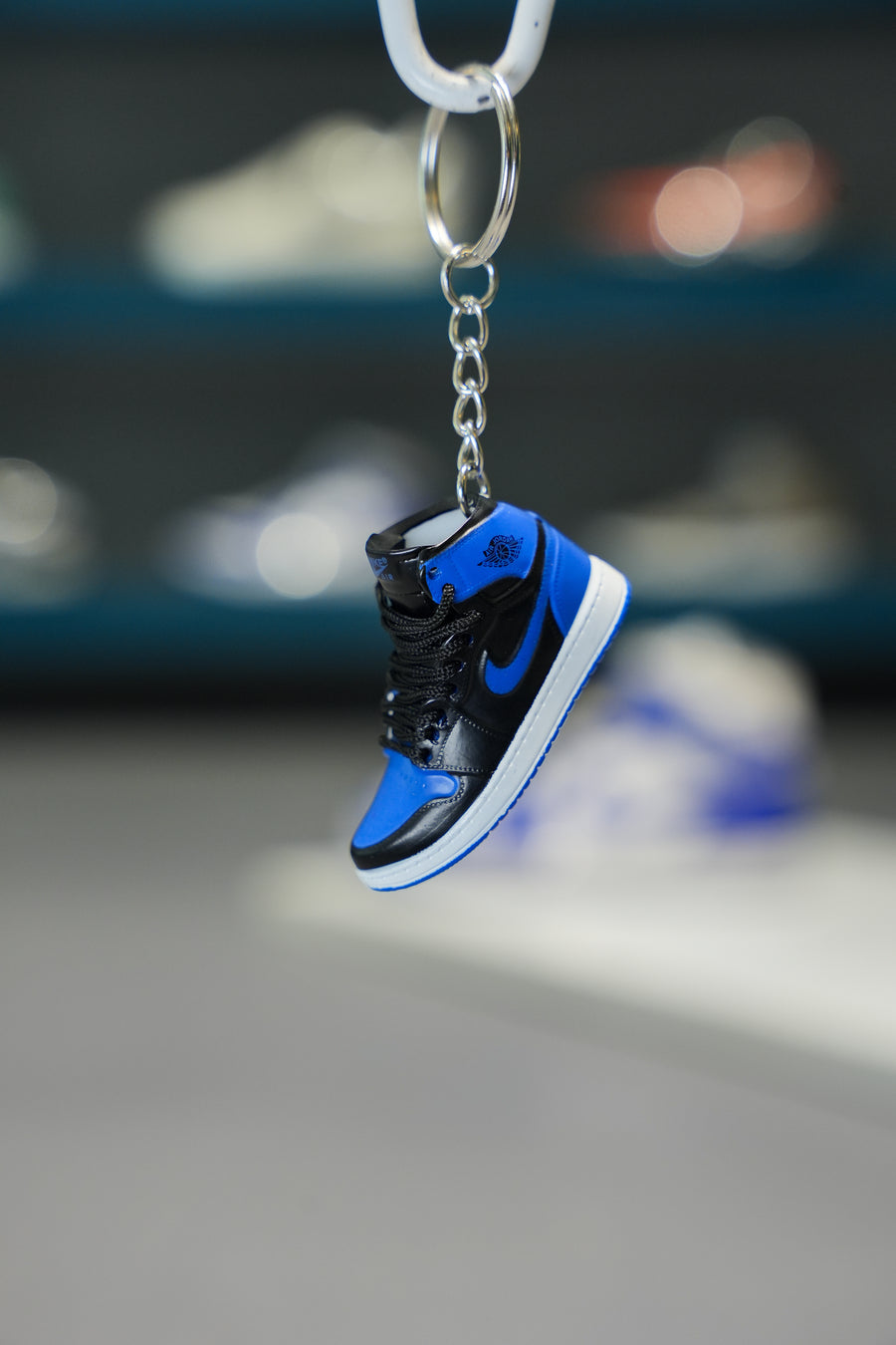 3D Sneaker Keychain AJ1 High Game Royal Blue