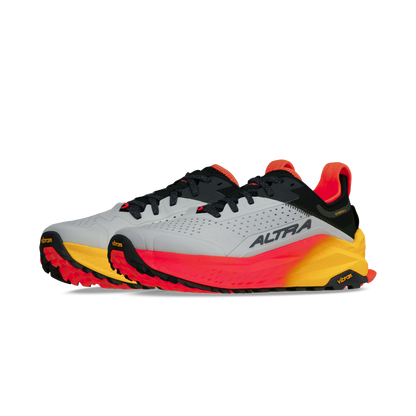 Altra Men's Olympus 6 Gray/Red