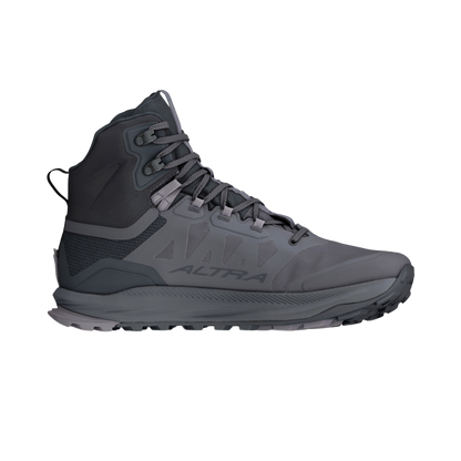 Altra Men's Lone Peak 9 Waterproof Mid Black/Gray