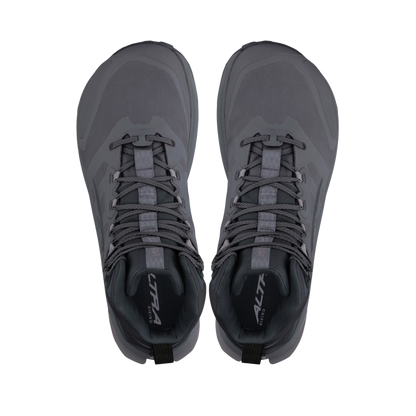 Altra Men's Lone Peak 9 Waterproof Mid Black/Gray