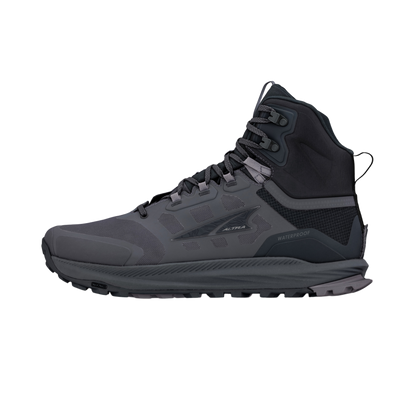 Altra Men's Lone Peak 9 Waterproof Mid Black/Gray