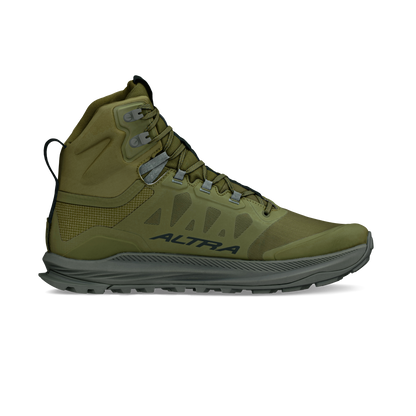 Altra Men's Lone Peak 9 Waterproof Mid Green