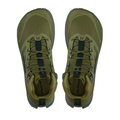 Altra Men's Lone Peak 9 Waterproof Mid Green
