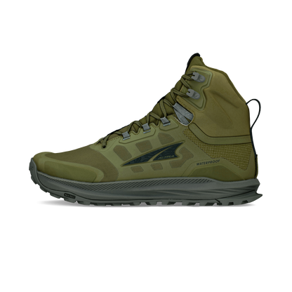 Altra Men's Lone Peak 9 Waterproof Mid Green