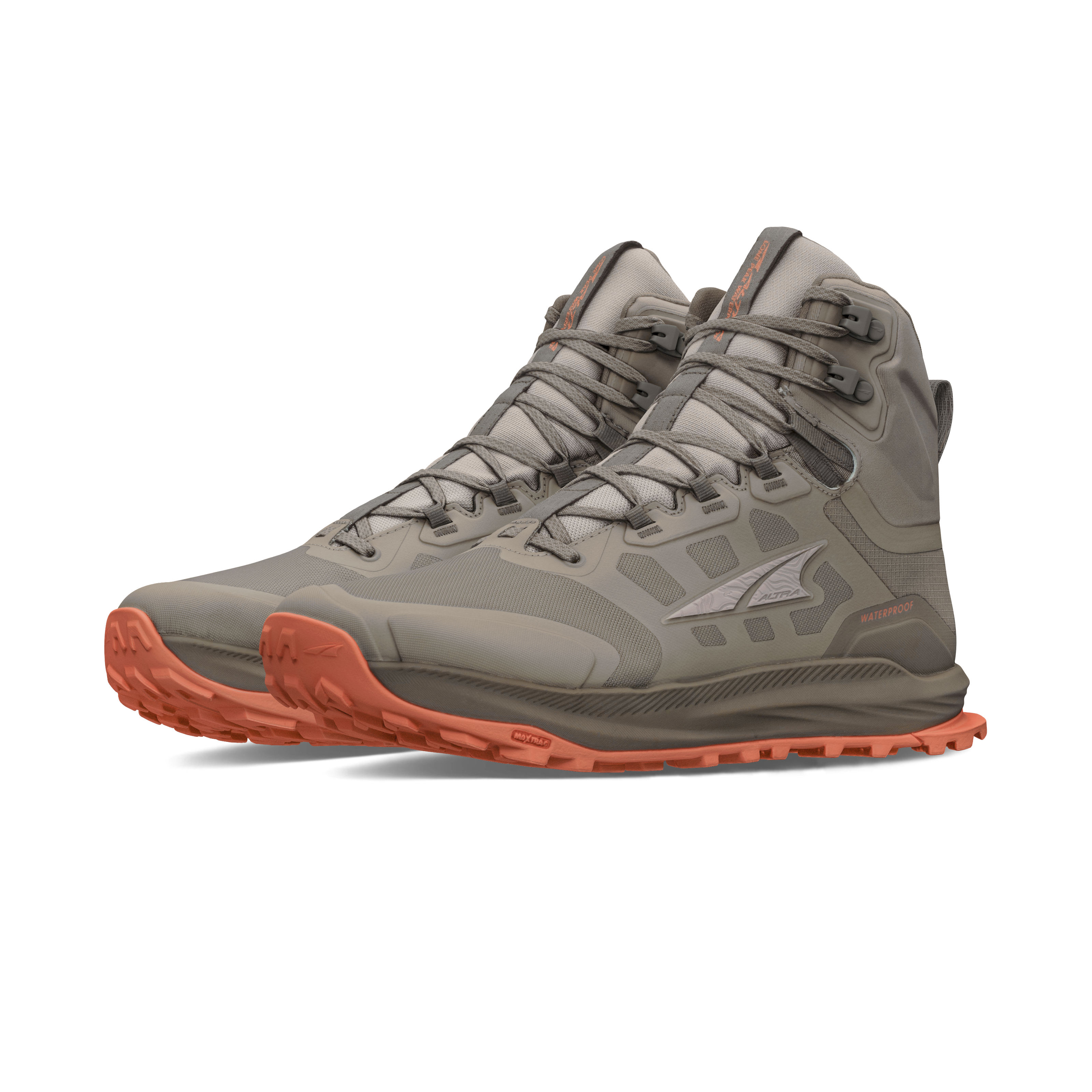 Altra Men's Lone Peak 9 Waterproof Mid Brown/Taupe