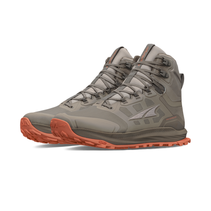Altra Men's Lone Peak 9 Waterproof Mid Brown/Taupe
