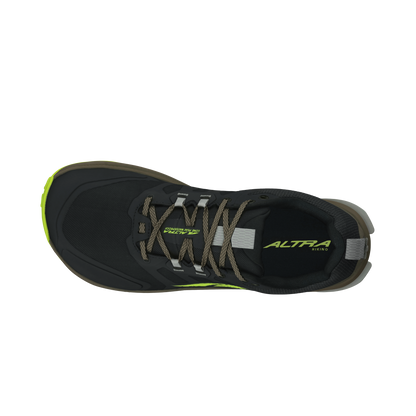 Altra Men's Lone Peak 9 Waterproof Low Lime/Black