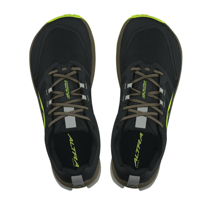 Altra Men's Lone Peak 9 Waterproof Low Lime/Black