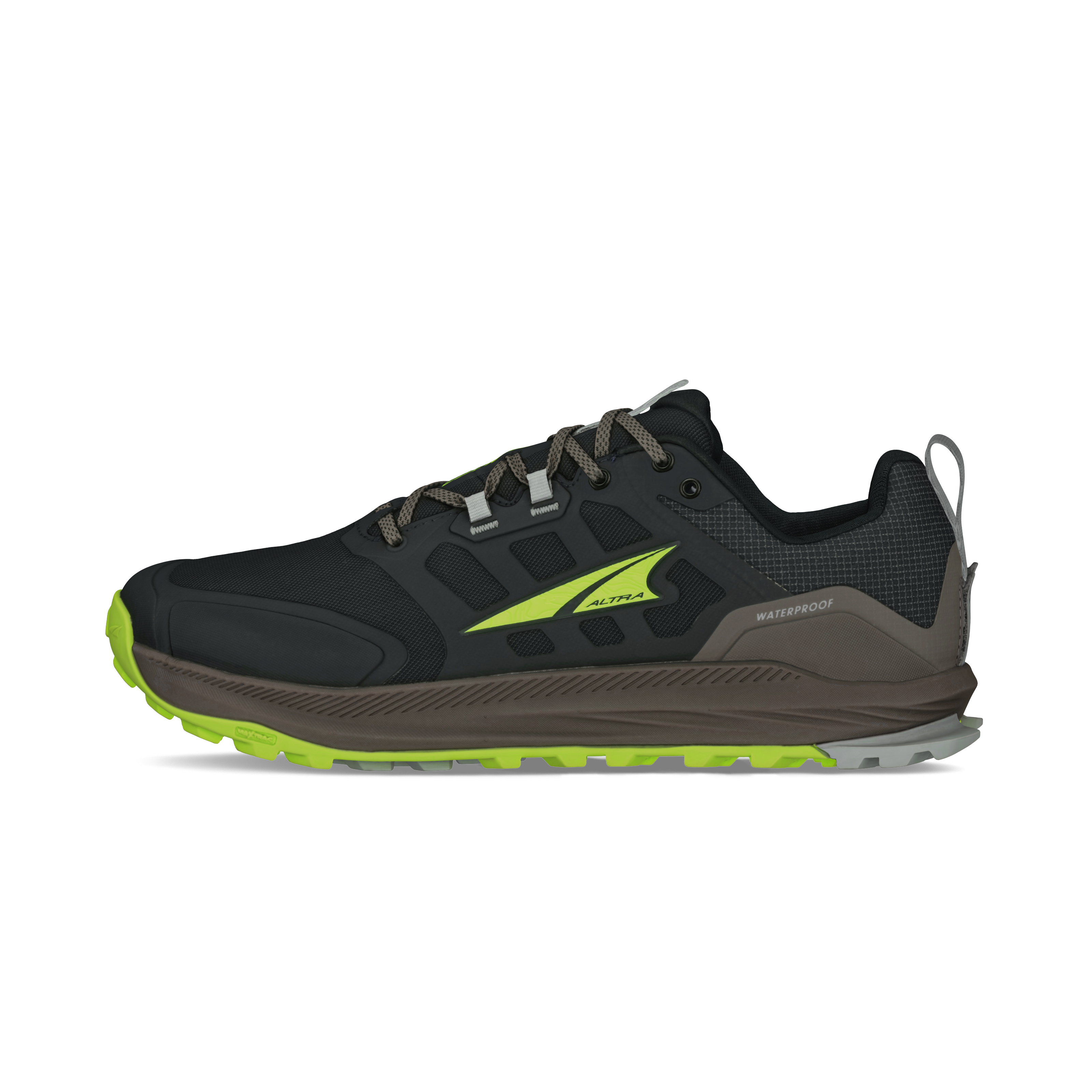 Altra Men's Lone Peak 9 Waterproof Low Lime/Black