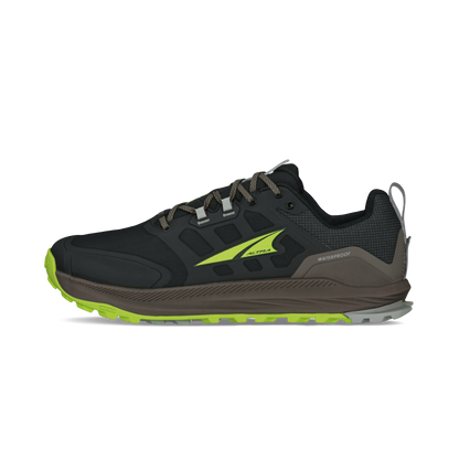 Altra Men's Lone Peak 9 Waterproof Low Lime/Black