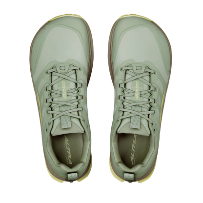 Altra Men's Lone Peak 9 Waterproof Low Green
