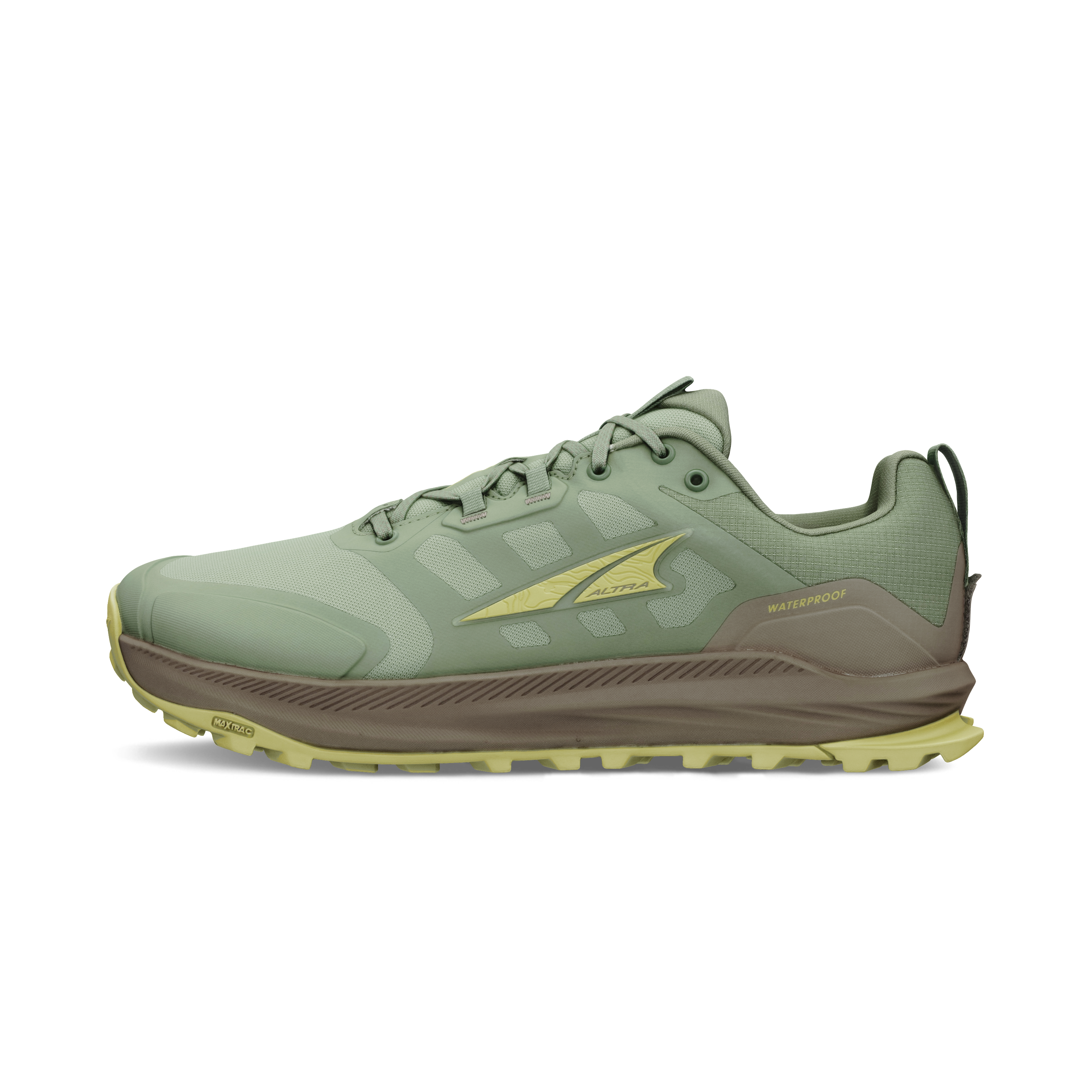 Altra Men's Lone Peak 9 Waterproof Low Green