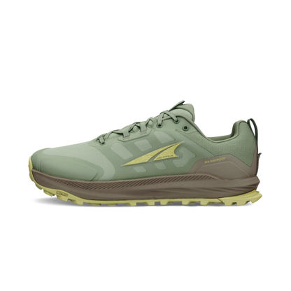 Altra Men's Lone Peak 9 Waterproof Low Green