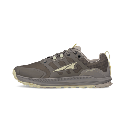 Altra Men's Lone Peak 9 Waterproof Low Taupe