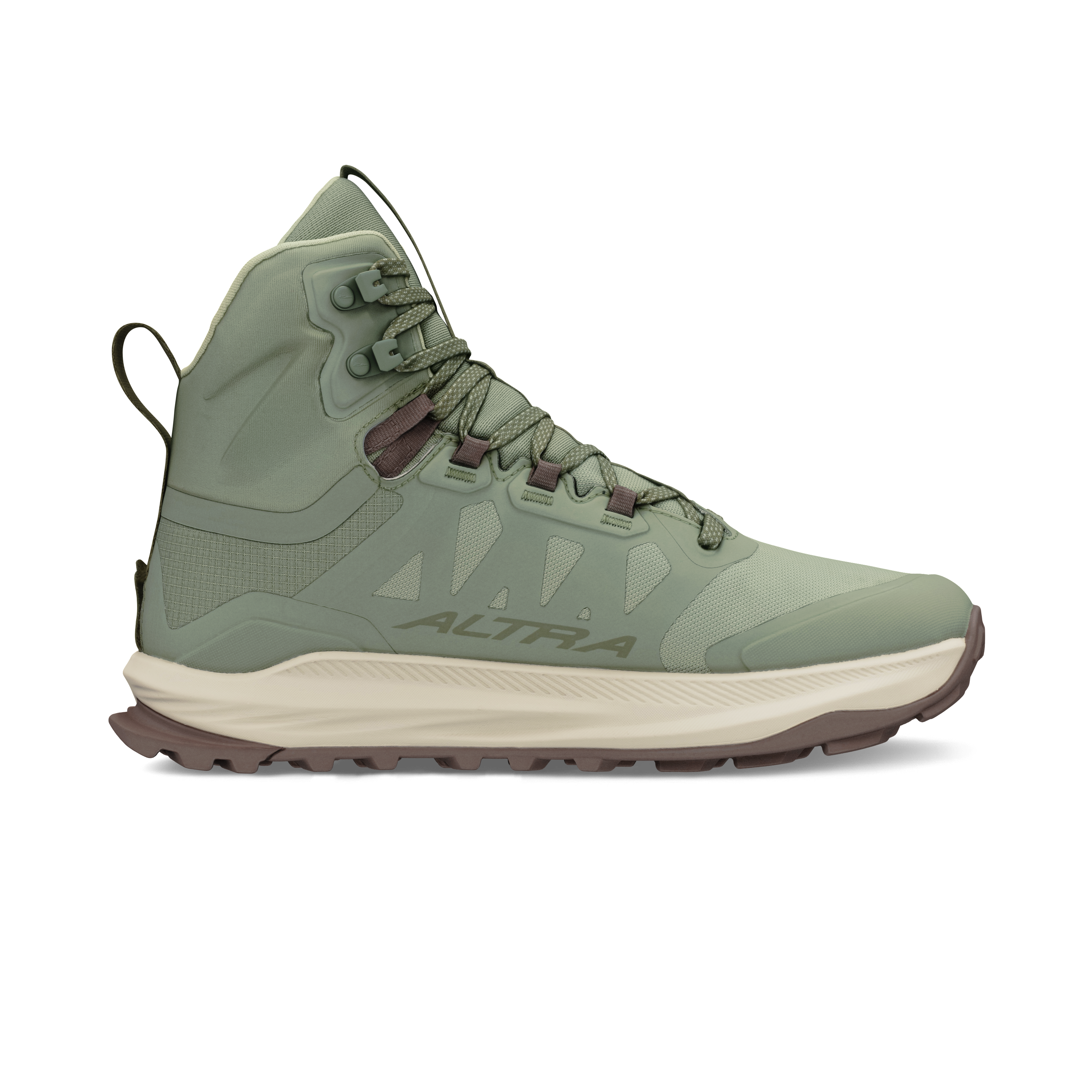 Altra Women's Lone Peak 9 Waterproof Mid Dusty Olive