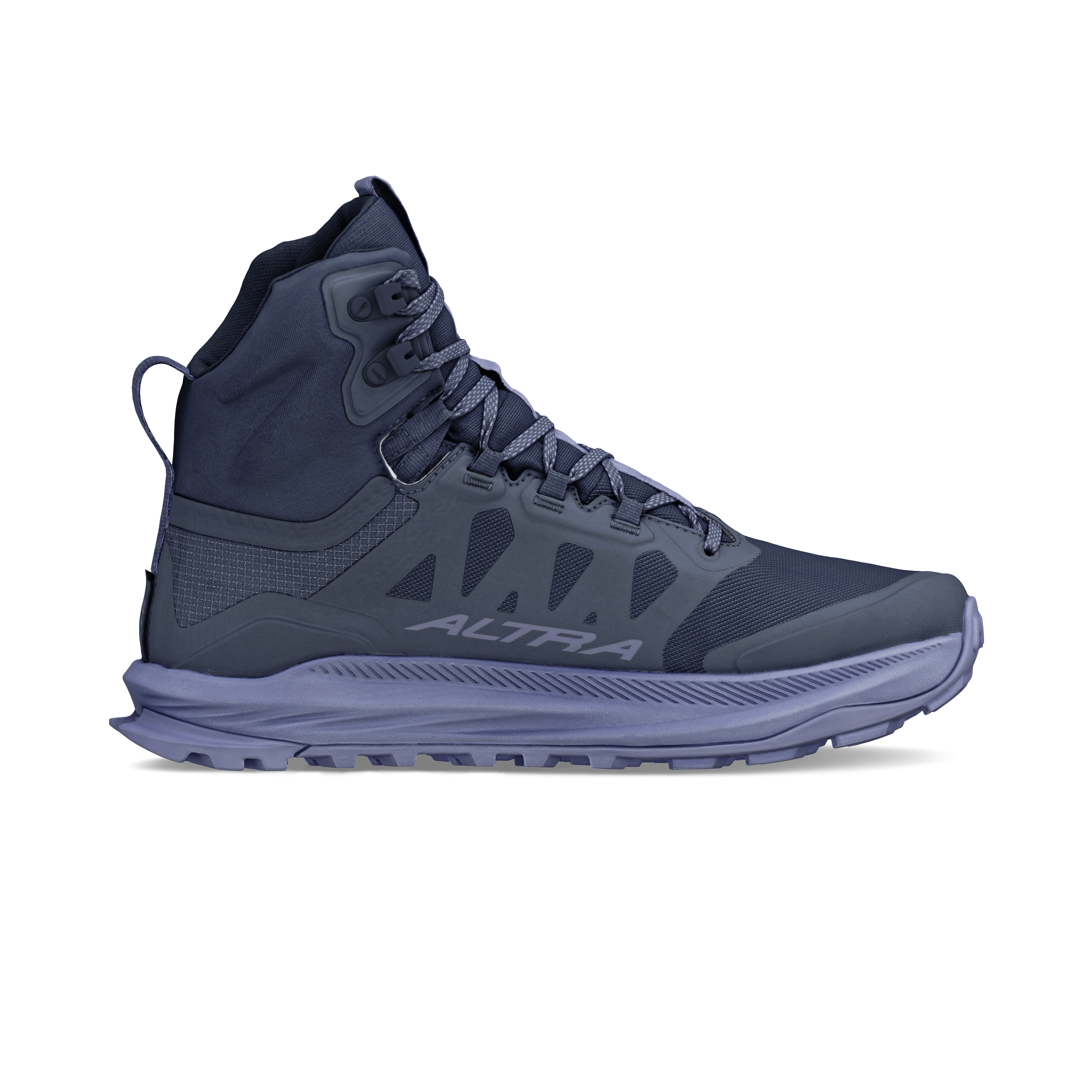 Altra Women's Lone Peak 9 Waterproof Mid Dark Blue
