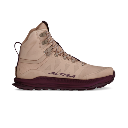 Altra Women's Lone Peak 9 Waterproof Mid Taupe