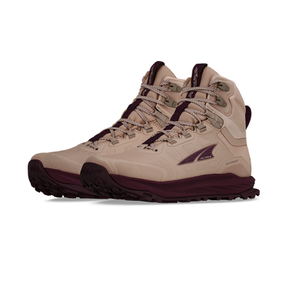 Altra Women's Lone Peak 9 Waterproof Mid Taupe