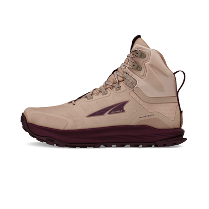 Altra Women's Lone Peak 9 Waterproof Mid Taupe