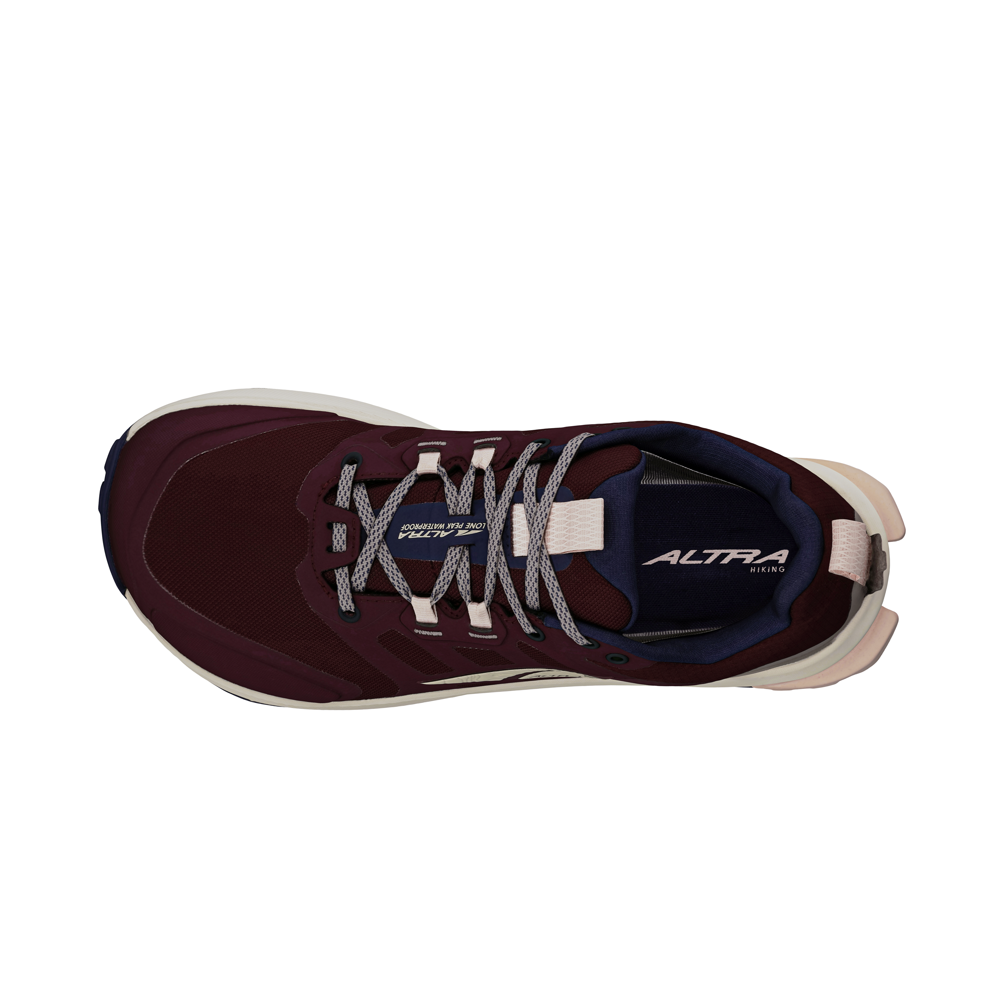 Altra Women's Lone Peak 9 Waterproof Low Maroon