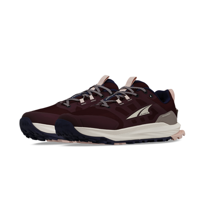 Altra Women's Lone Peak 9 Waterproof Low Maroon
