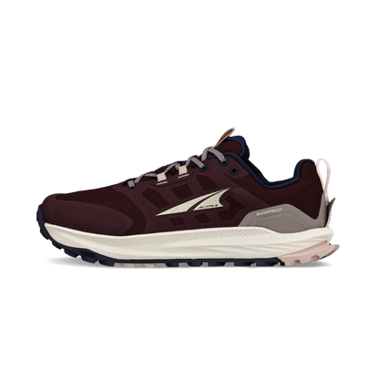 Altra Women's Lone Peak 9 Waterproof Low Maroon