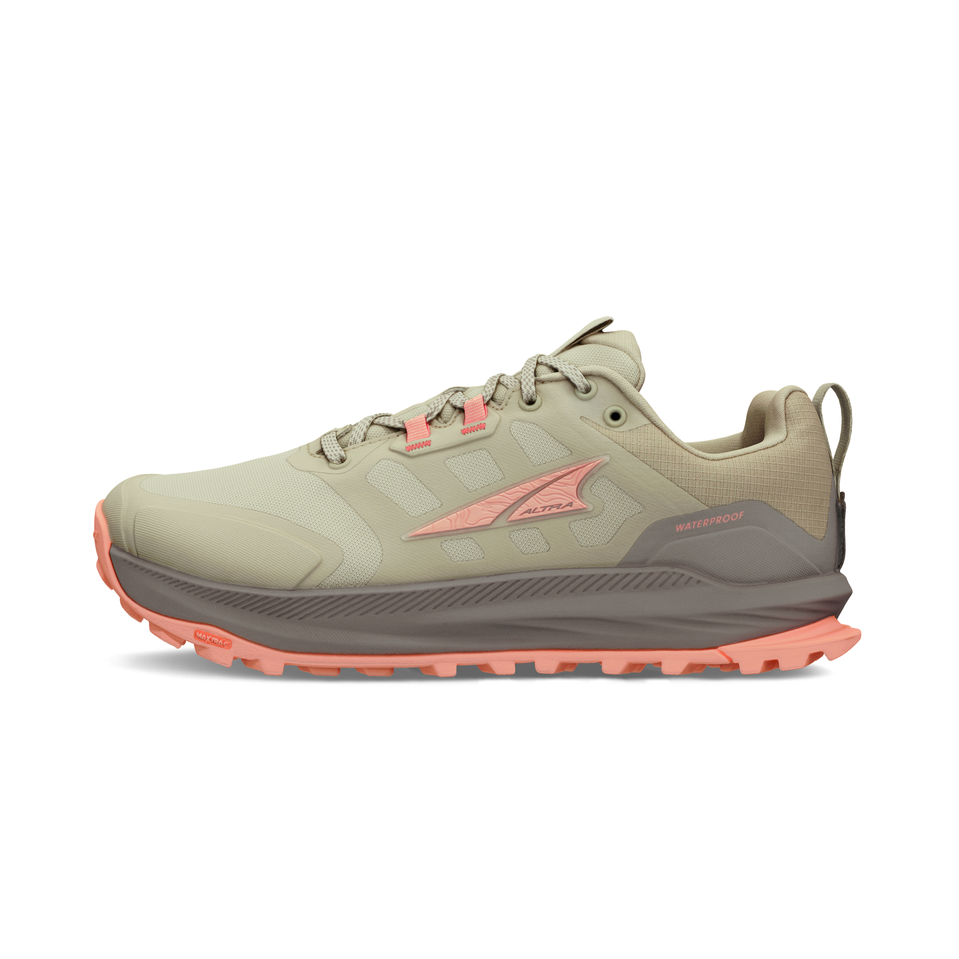 Altra Women's Lone Peak 9 Waterproof Low Taupe